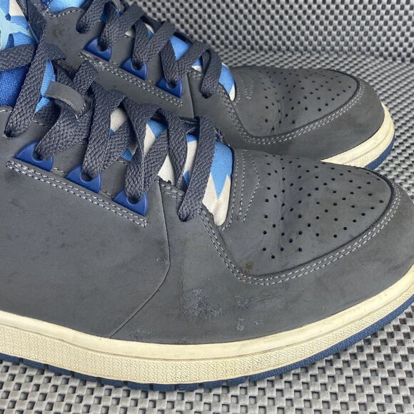 Nike Air Jordan 1 Flight 3 Sneakers Mens 12 Gray Blue Lace Up main image 8